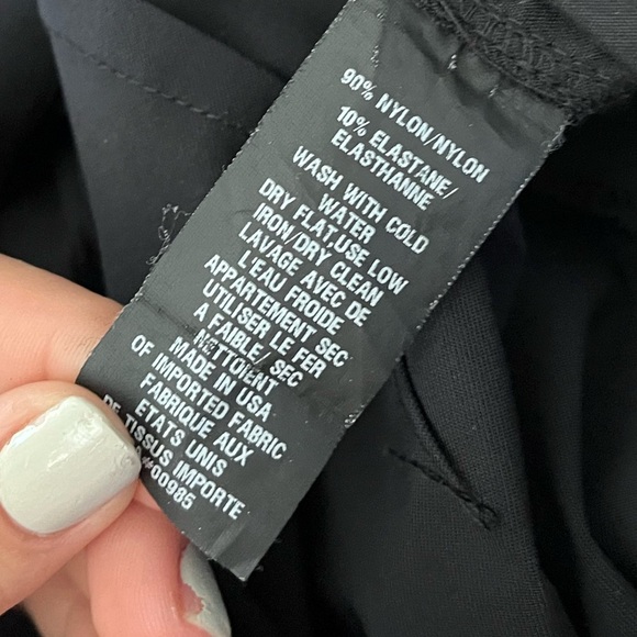 Zero + Maria Cornejo Black Quarter Sleeve Straight Pleated Jumpsuit Size 4 - Picture 8 of 9